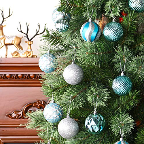 31pcs 2.75in & 1.97in Shatterproof Balls for Christmas Decoration