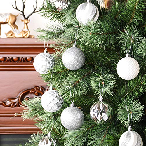 31pcs 2.75in & 1.97in Shatterproof Balls for Christmas Decoration