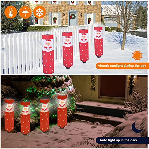 4 pack Christmas Pathway Lights Decoration
