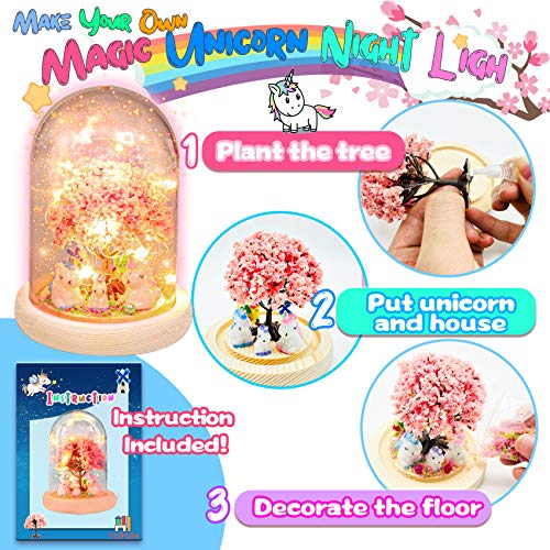 Make Your Own Unicorn Night Light - Unicorn Craft Kit for Kids