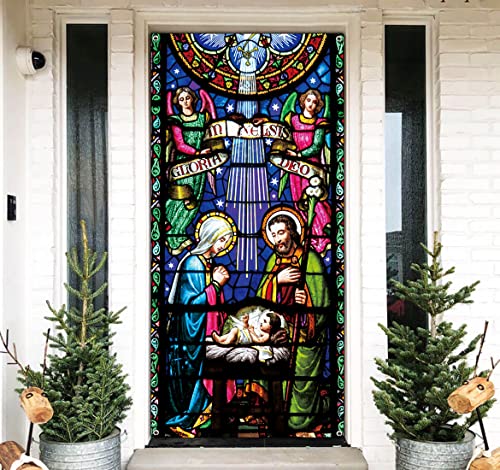 Cute Christmas Door Cover Decorations