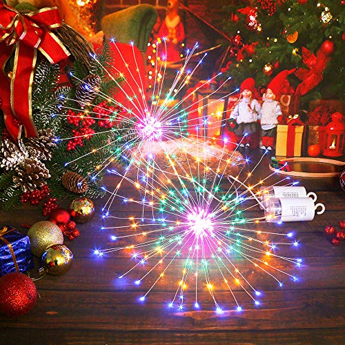 2Pack Starburst Christmas 200 Firework Lights