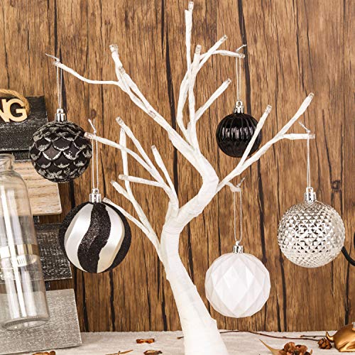 31pcs 2.75in & 1.97in Shatterproof Balls for Christmas Decoration