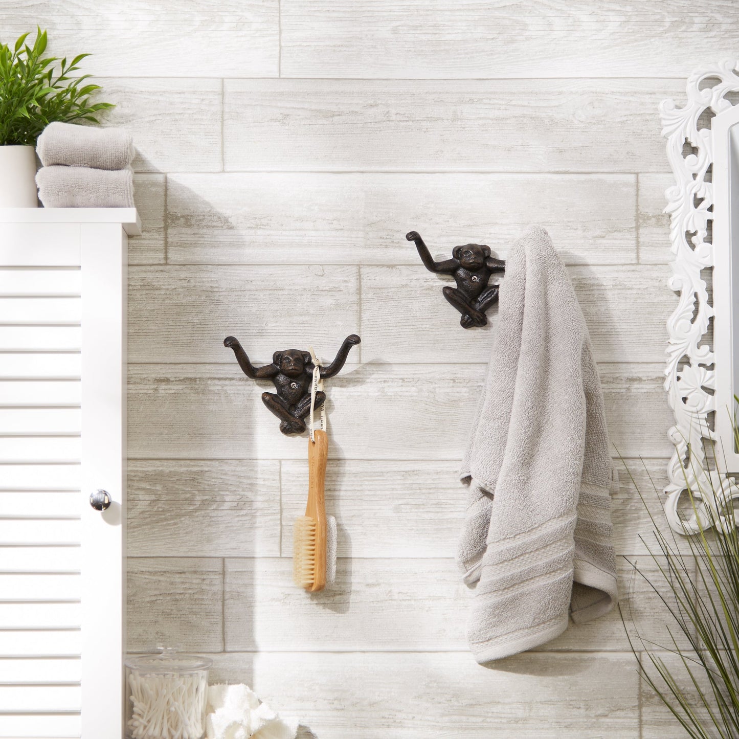 Monkey Wall Hook Set of 2