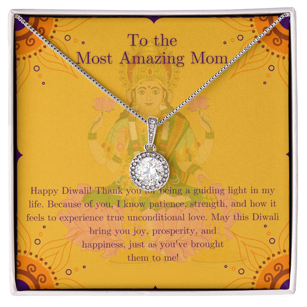 To My Amazing Mom Diwali Eternal Hope Necklace