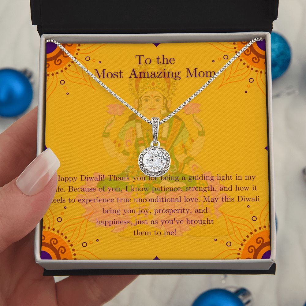To My Amazing Mom Diwali Eternal Hope Necklace
