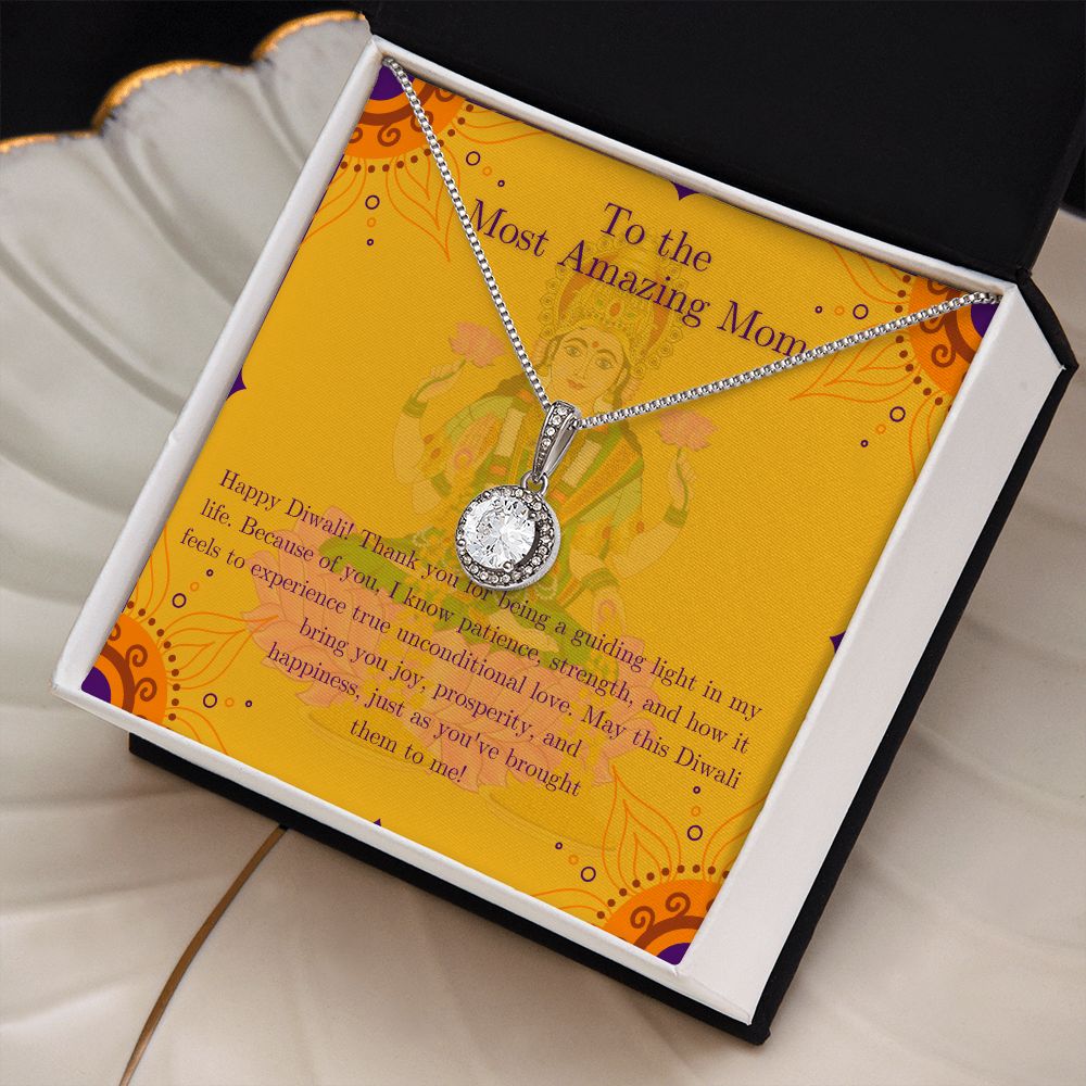 To My Amazing Mom Diwali Eternal Hope Necklace
