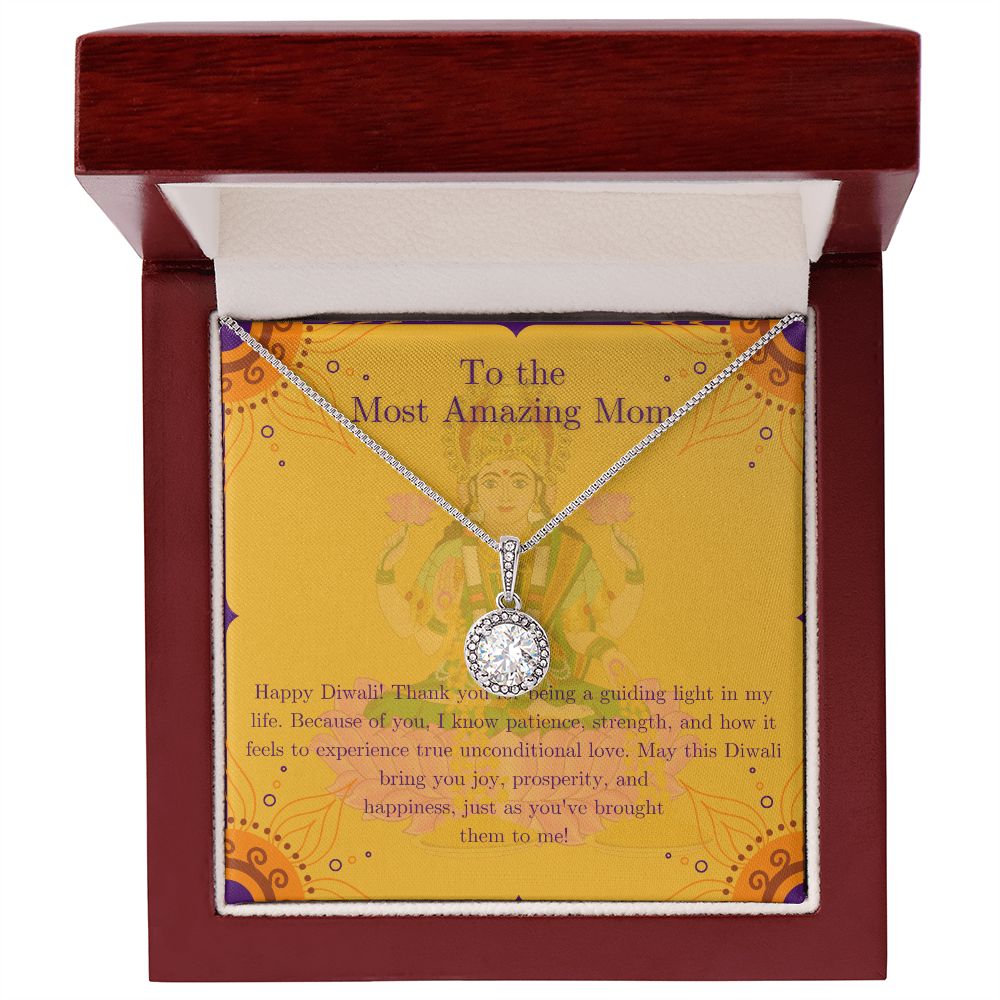 To My Amazing Mom Diwali Eternal Hope Necklace