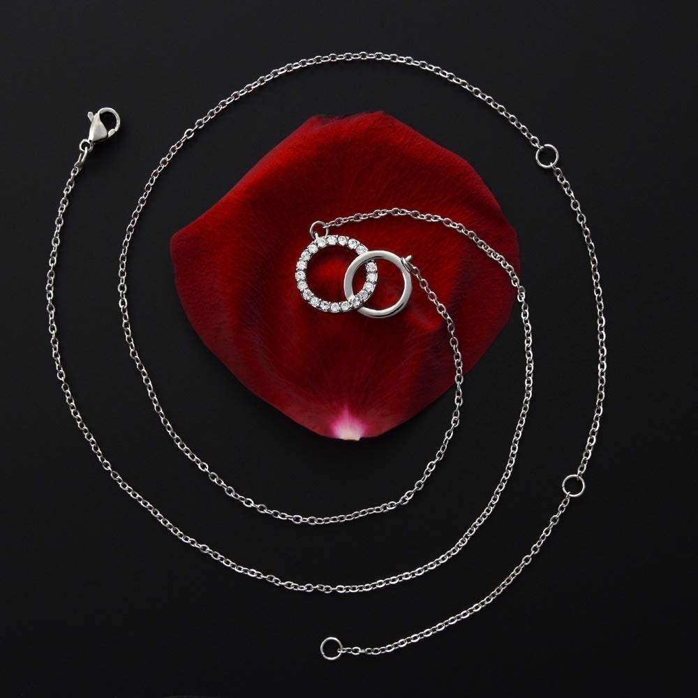 To My Wife The Perfect Pair Necklace, Perfect for Valentines Day