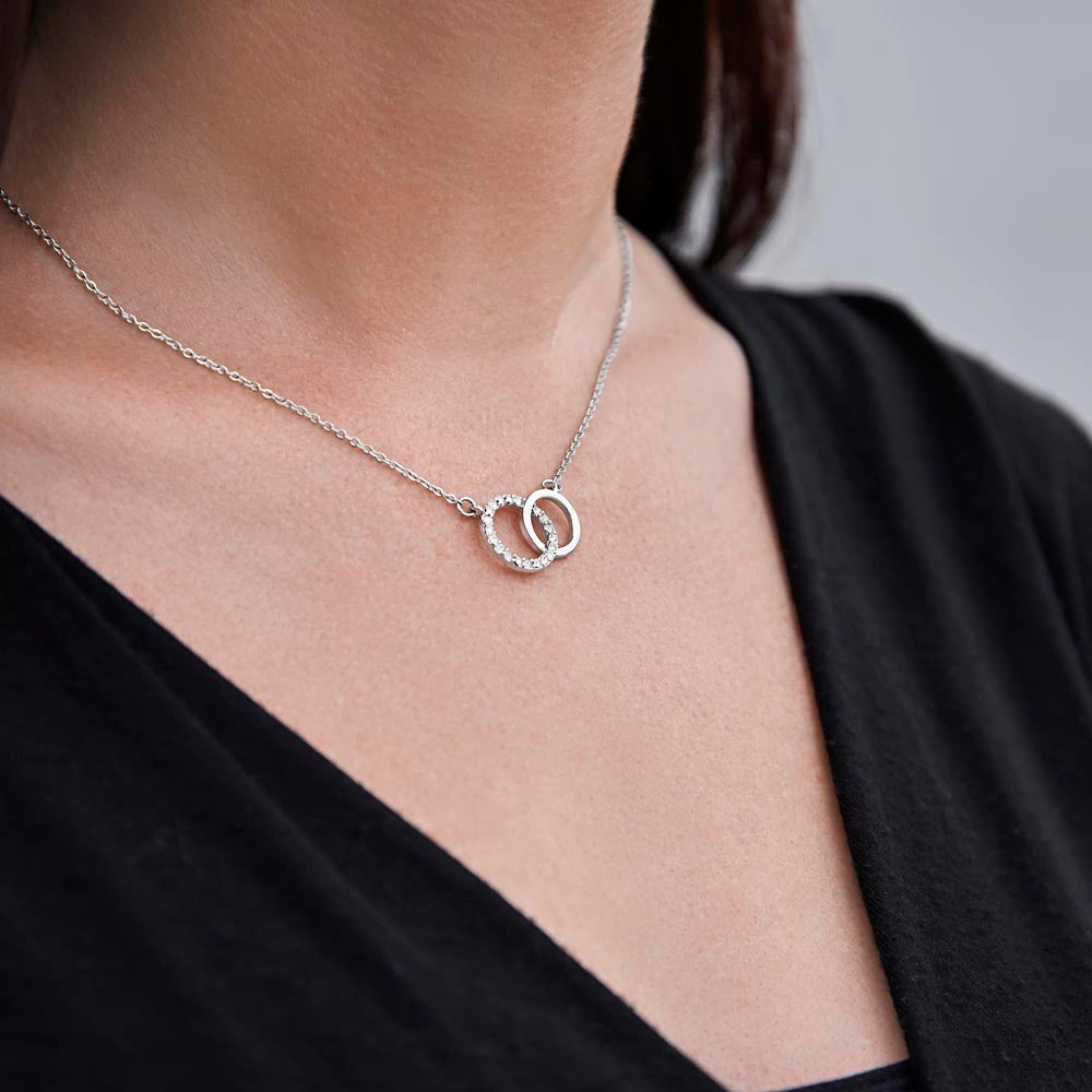 To My Wife The Perfect Pair Necklace, Perfect for Valentines Day
