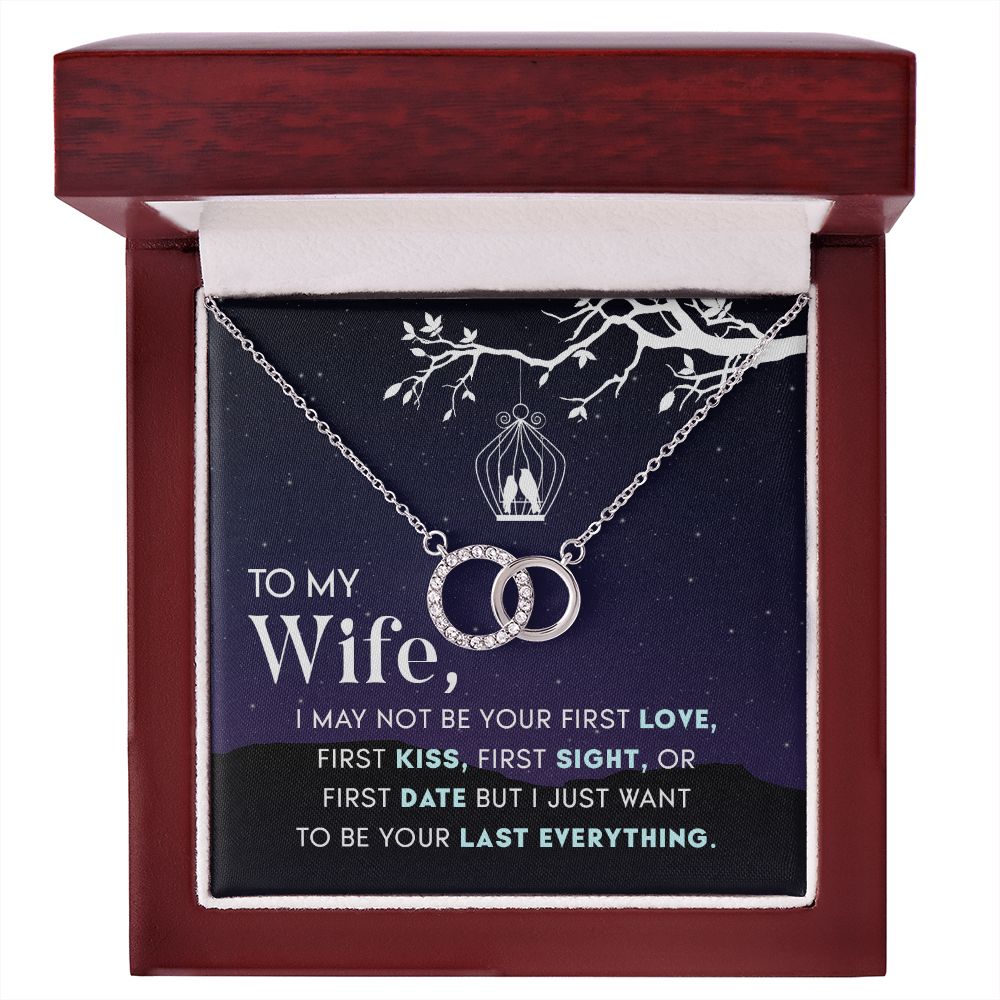 To My Wife The Perfect Pair Necklace, Perfect for Valentines Day