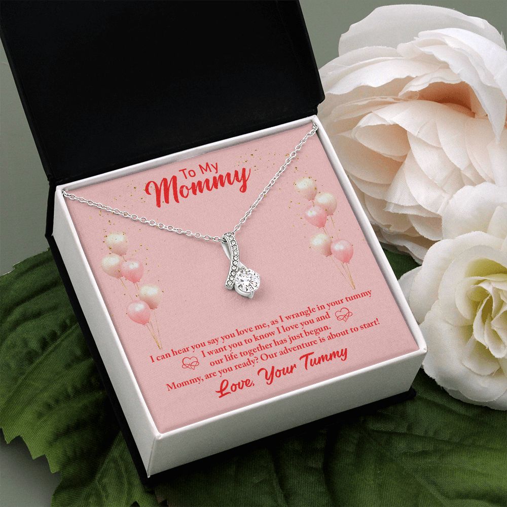 To my mommy-I can hear you Alluring Beauty Necklace