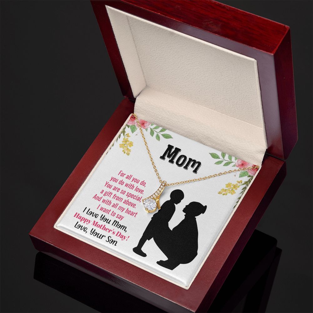 mom you are so special Alluring Beauty Necklace