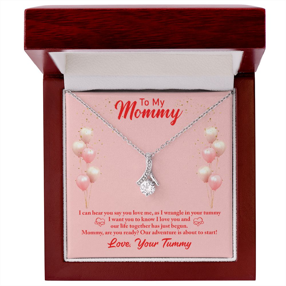 To my mommy-I can hear you Alluring Beauty Necklace