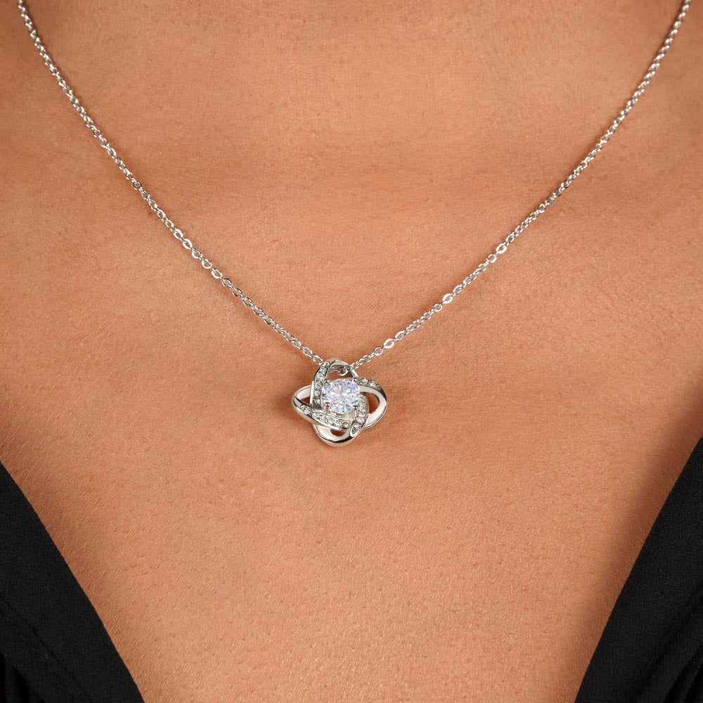 To My Soulmate, May the lamps of Diwali brighten your life and Rangoli add more hues to your life Happy Diwali Love Knot Necklace