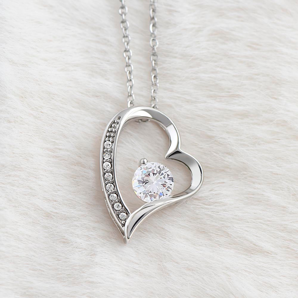 To My Soulmate, I love how you always know what to say to make me feel better dazzling Forever Love Necklace