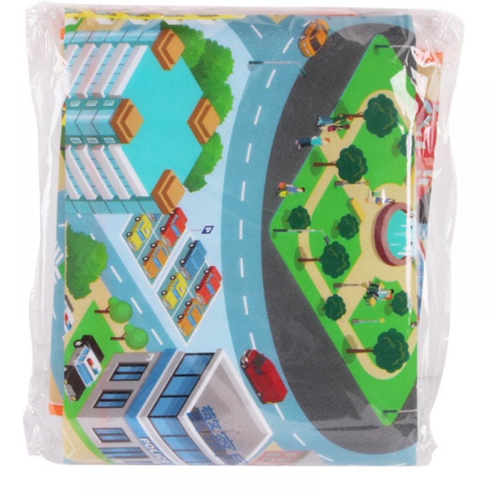 Kids Road Traffic Play Mat Large Non-Slip