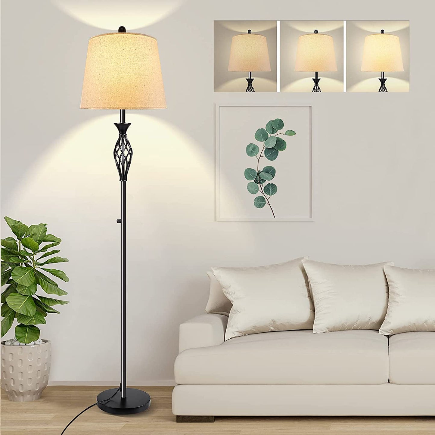 Vintage Modern Floor Lamp for Living Room