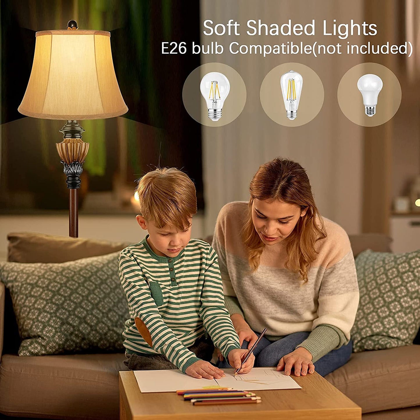 Vintage Modern Floor Lamp for Living Room