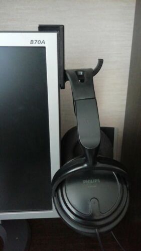 Headphones Stand Universal Headphone Headset Hanger Wall Hook PC Monitor Holder