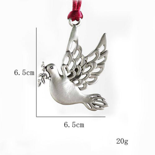 Christmas Ornament Santa Claus Xmas Tree Hanging Metal Pendants