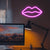 4 Pcs LED Decorative Neon Night Cloud Signs, Hanging Light Up for Bedroom, Room for Wall Decor Pink/Blue Planet