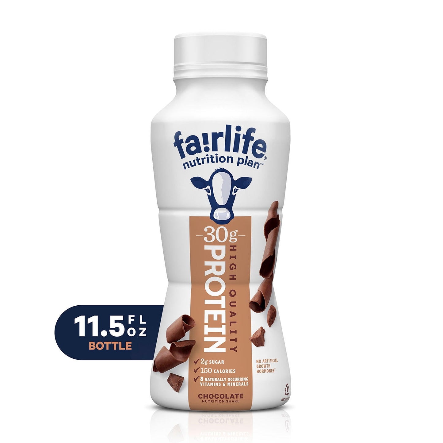 Fairlife Nutrition Plan High Protein Chocolate 30g Shake, Gelatin Free, 11.5fl.oz, 12 Pack