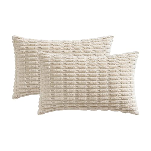 Pack of 2 Decorative Fall Throw Pillow Covers 18x18 Inch Pillow for Sofa Living Room Couch Bed