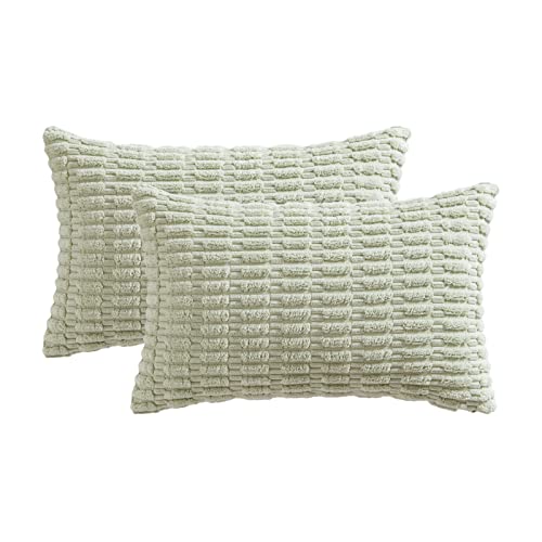 Pack of 2 Decorative Fall Throw Pillow Covers 18x18 Inch Pillow for Sofa Living Room Couch Bed