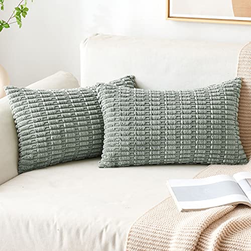 Pack of 2 Decorative Fall Throw Pillow Covers 18x18 Inch Pillow for Sofa Living Room Couch Bed