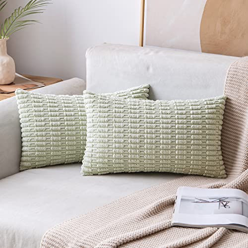 Pack of 2 Decorative Fall Throw Pillow Covers 18x18 Inch Pillow for Sofa Living Room Couch Bed