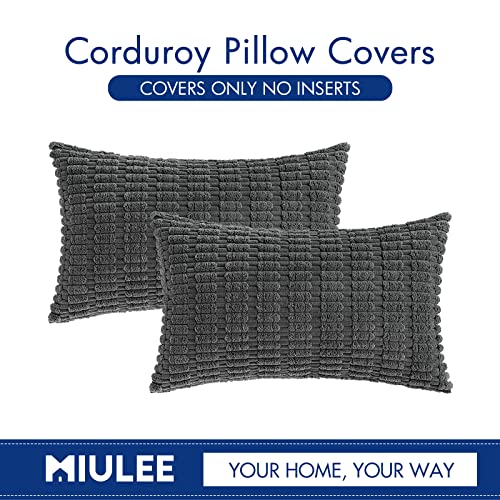 Pack of 2 Decorative Fall Throw Pillow Covers 18x18 Inch Pillow for Sofa Living Room Couch Bed