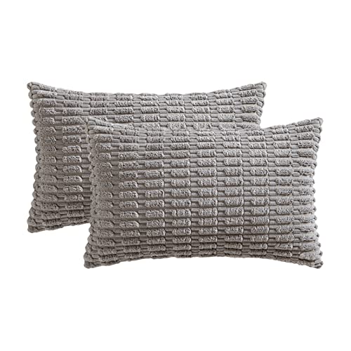 Pack of 2 Decorative Fall Throw Pillow Covers 18x18 Inch Pillow for Sofa Living Room Couch Bed