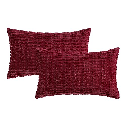 Pack of 2 Decorative Fall Throw Pillow Covers 18x18 Inch Pillow for Sofa Living Room Couch Bed