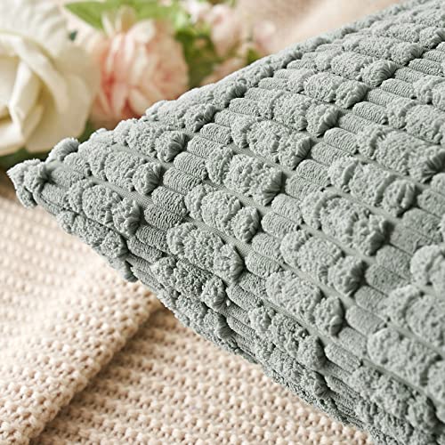 Pack of 2 Decorative Fall Throw Pillow Covers 18x18 Inch Pillow for Sofa Living Room Couch Bed