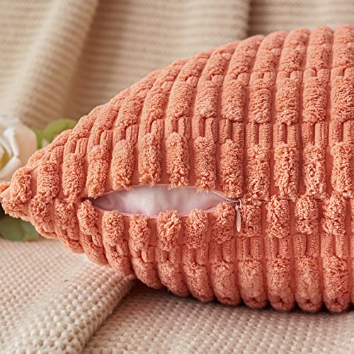 Pack of 2 Decorative Fall Throw Pillow Covers 18x18 Inch Pillow for Sofa Living Room Couch Bed