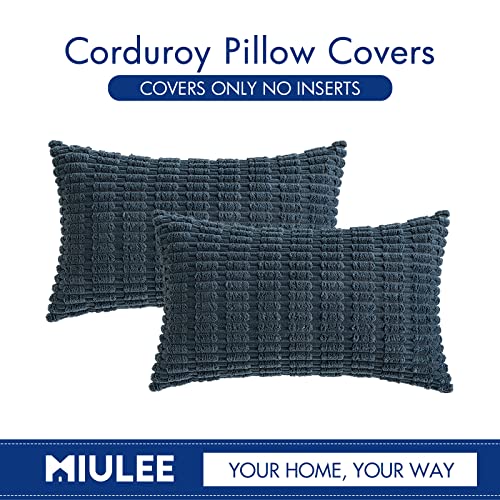 Pack of 2 Decorative Fall Throw Pillow Covers 18x18 Inch Pillow for Sofa Living Room Couch Bed