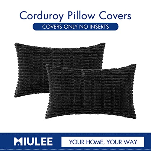 Pack of 2 Decorative Fall Throw Pillow Covers 18x18 Inch Pillow for Sofa Living Room Couch Bed