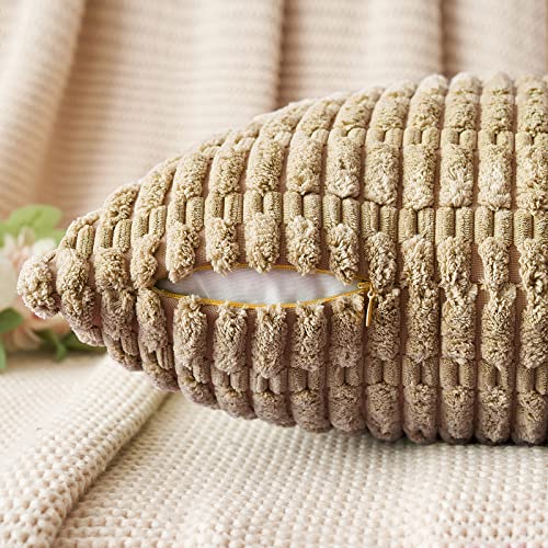 Pack of 2 Decorative Fall Throw Pillow Covers 18x18 Inch Pillow for Sofa Living Room Couch Bed