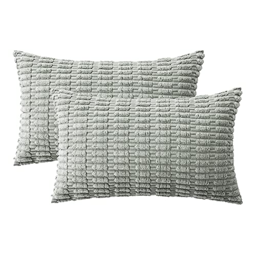 Pack of 2 Decorative Fall Throw Pillow Covers 18x18 Inch Pillow for Sofa Living Room Couch Bed