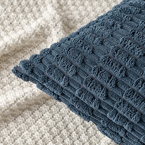 Pack of 2 Decorative Fall Throw Pillow Covers 18x18 Inch Pillow for Sofa Living Room Couch Bed