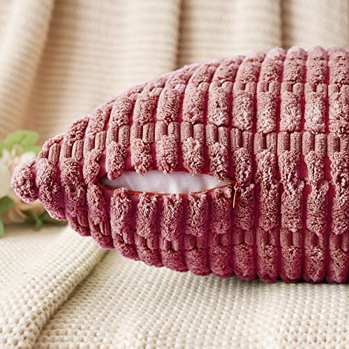 Pack of 2 Decorative Fall Throw Pillow Covers 18x18 Inch Pillow for Sofa Living Room Couch Bed