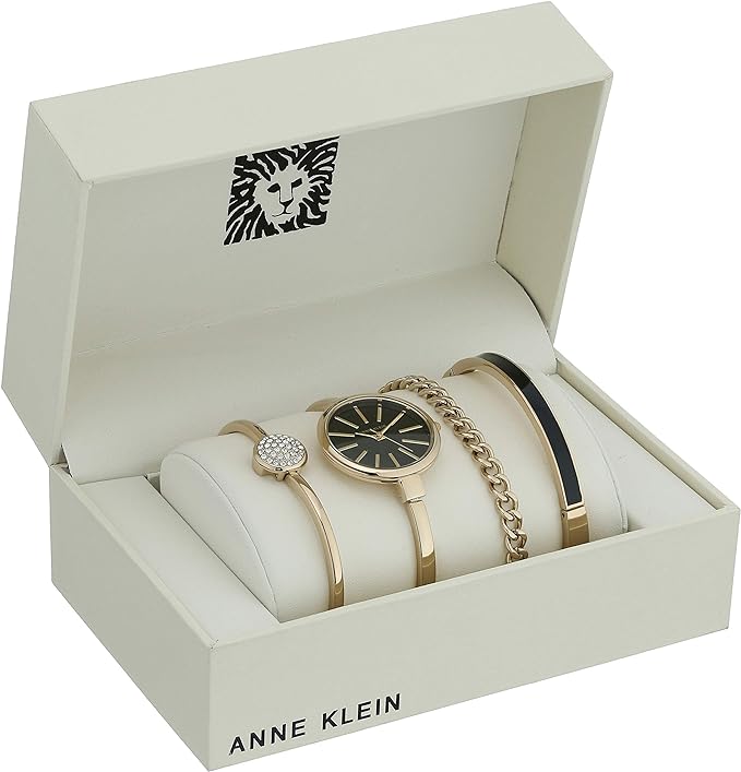 Women's AK/1470 Bangle Watch and Bracelet Set