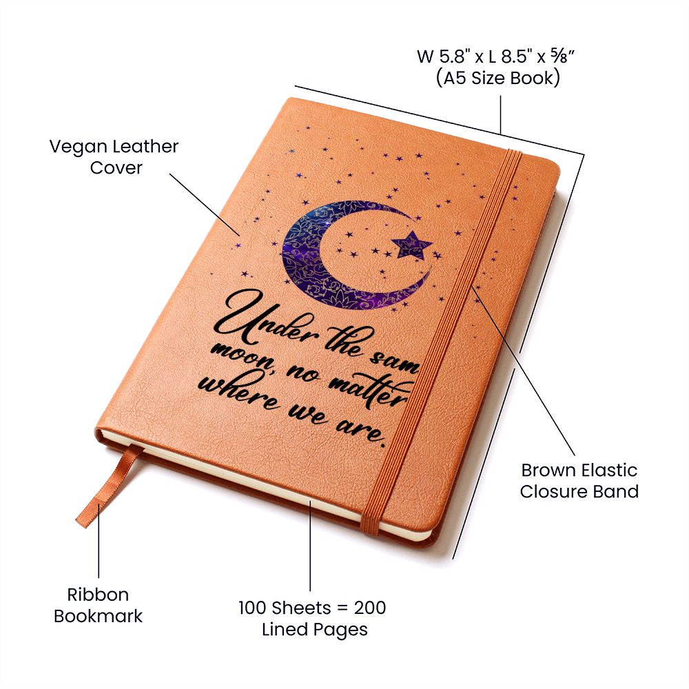Journal Design Under the Same Moon Graphic Journal