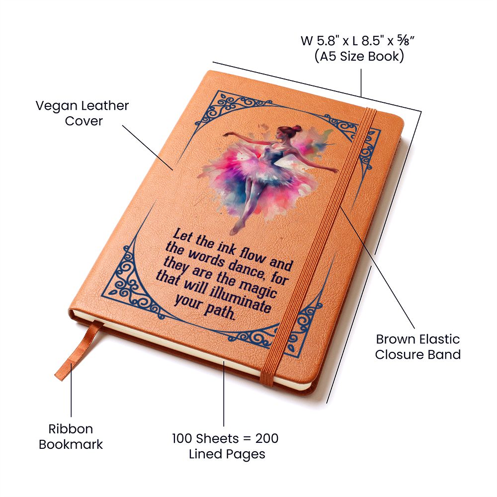 Journal Design Ballerina Graphic Journal