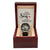 To the greatest son Men's Openwork Watch w/ Genuine Black Leather Band