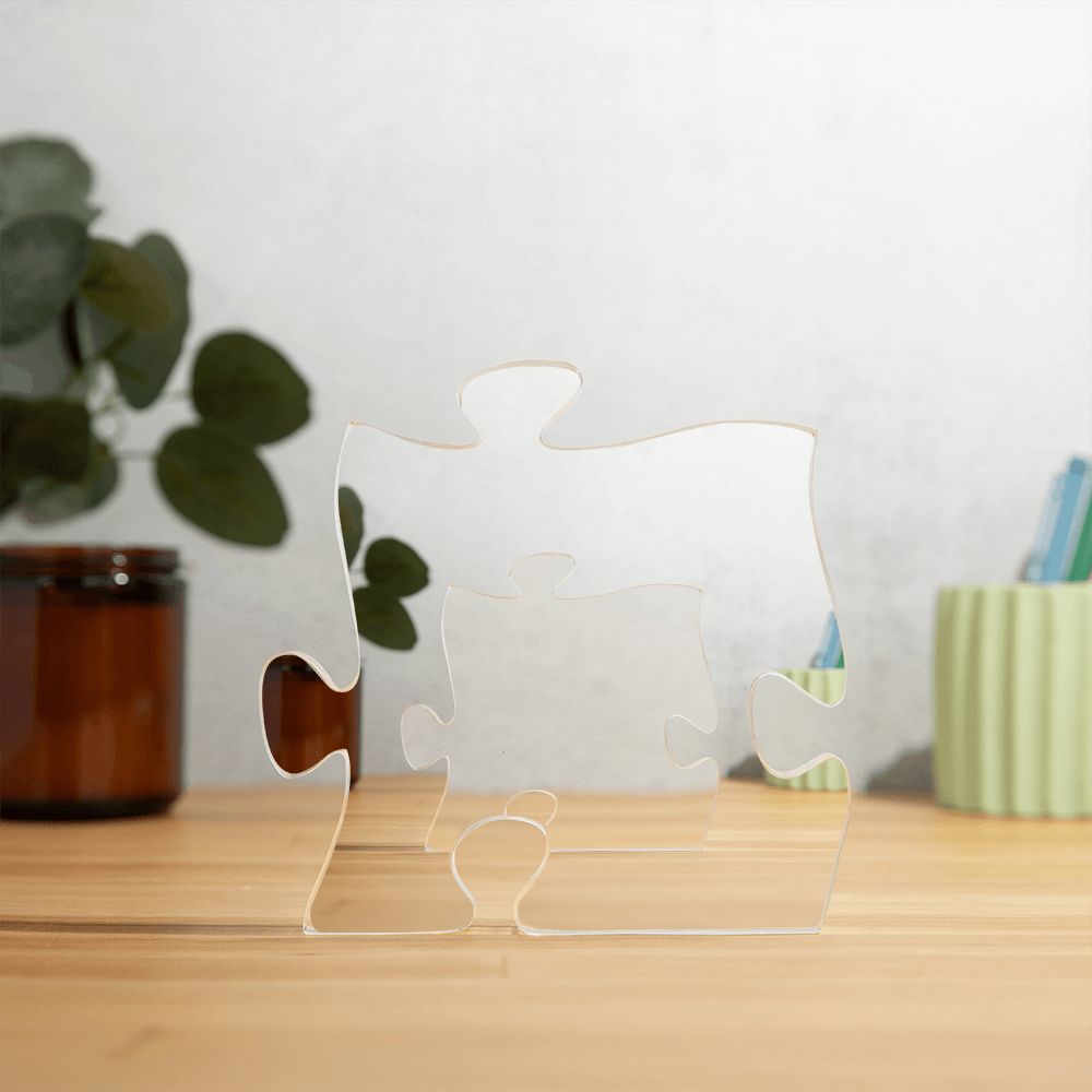 Acrylic Puzzle Plaque