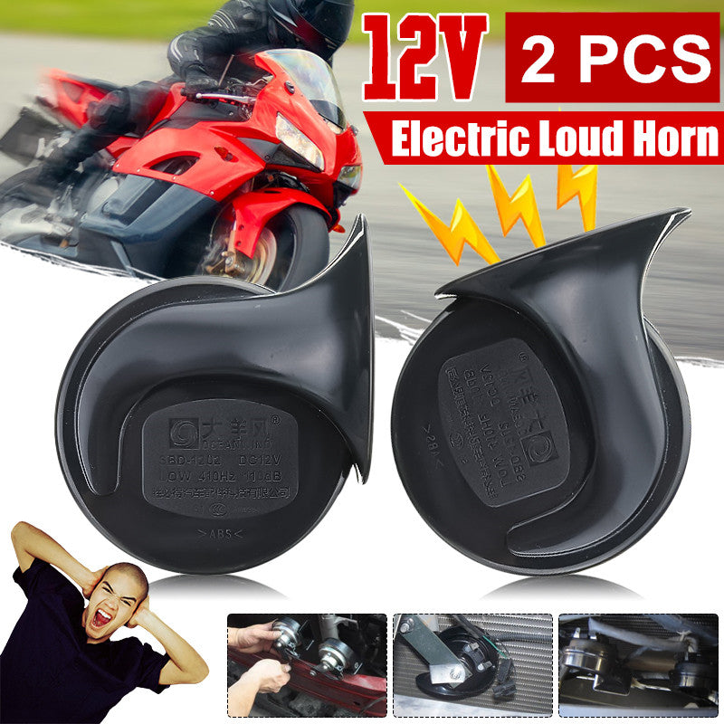 2Pcs Electric Loud Car Train Horn 500DB