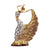 2PCS Peacock Dancer Figurines for Home Decoration