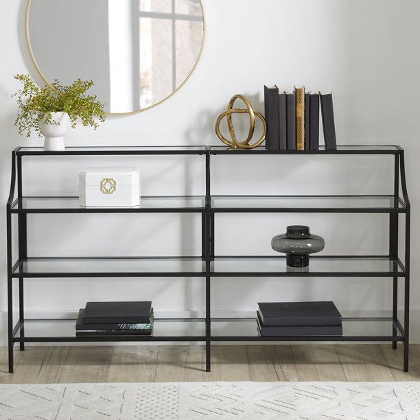Nola Console Table, Black Finish -